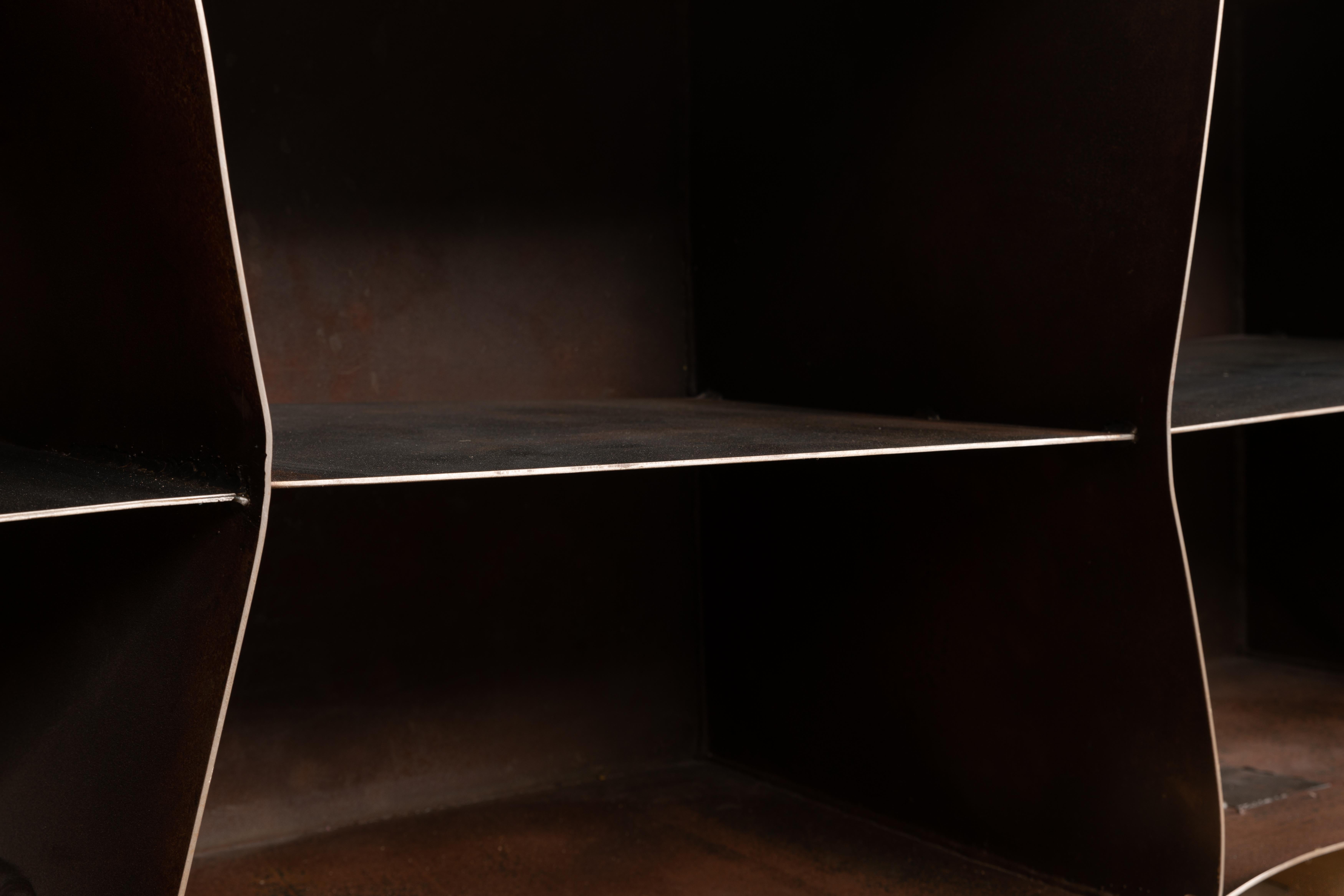 Contemporary with dynamite exploded 'Lose control' steel For Sale 6