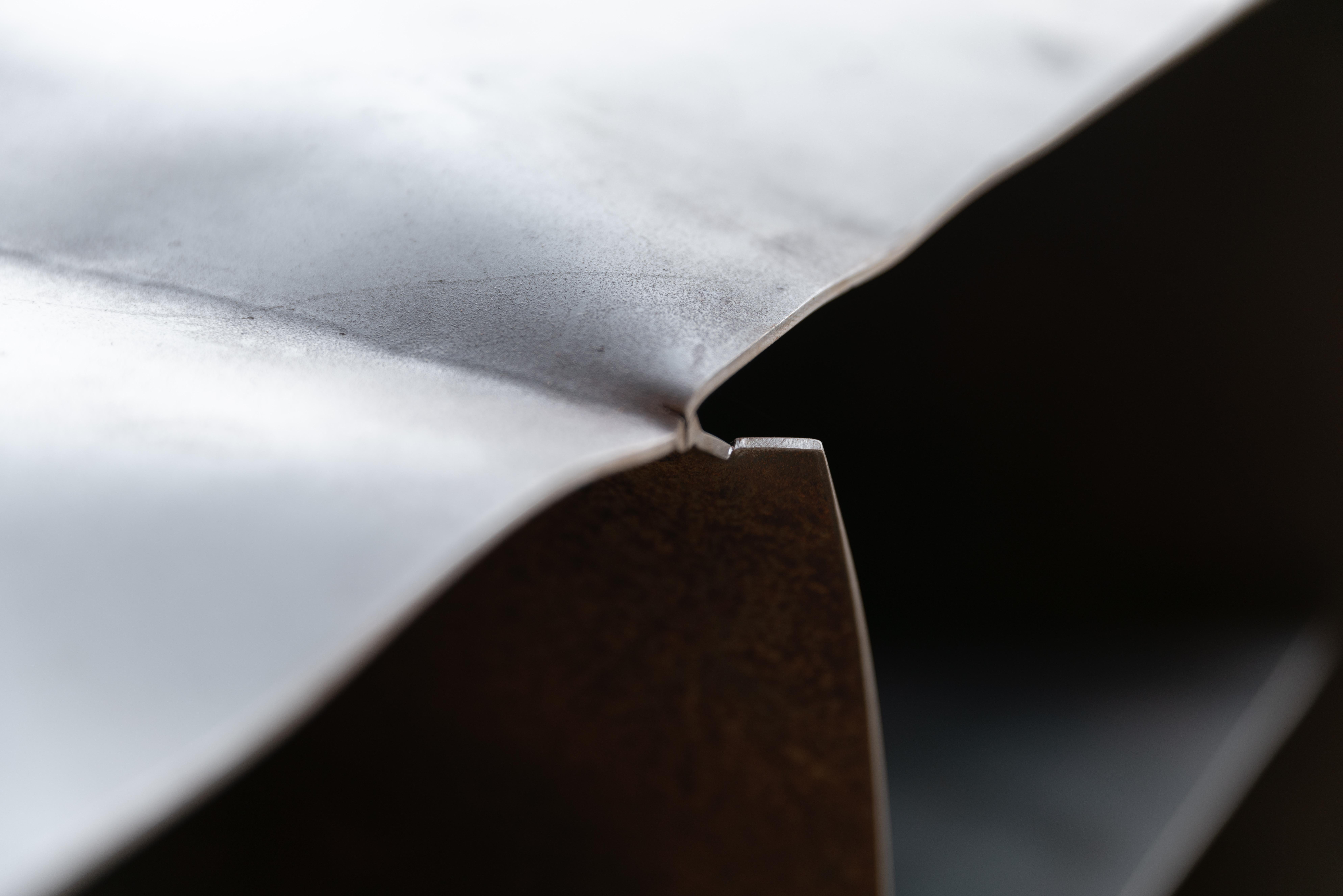 Contemporary with dynamite exploded 'Lose control' steel For Sale 9