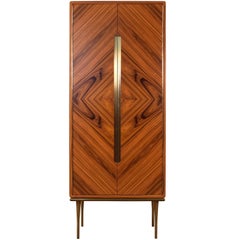 "DEVA" Bar contemporaneo in Wood e metallo - Consegna immediata