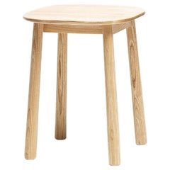 Contemporary Wood Haida Stool 45 Handcrafted in Sweden by David Design