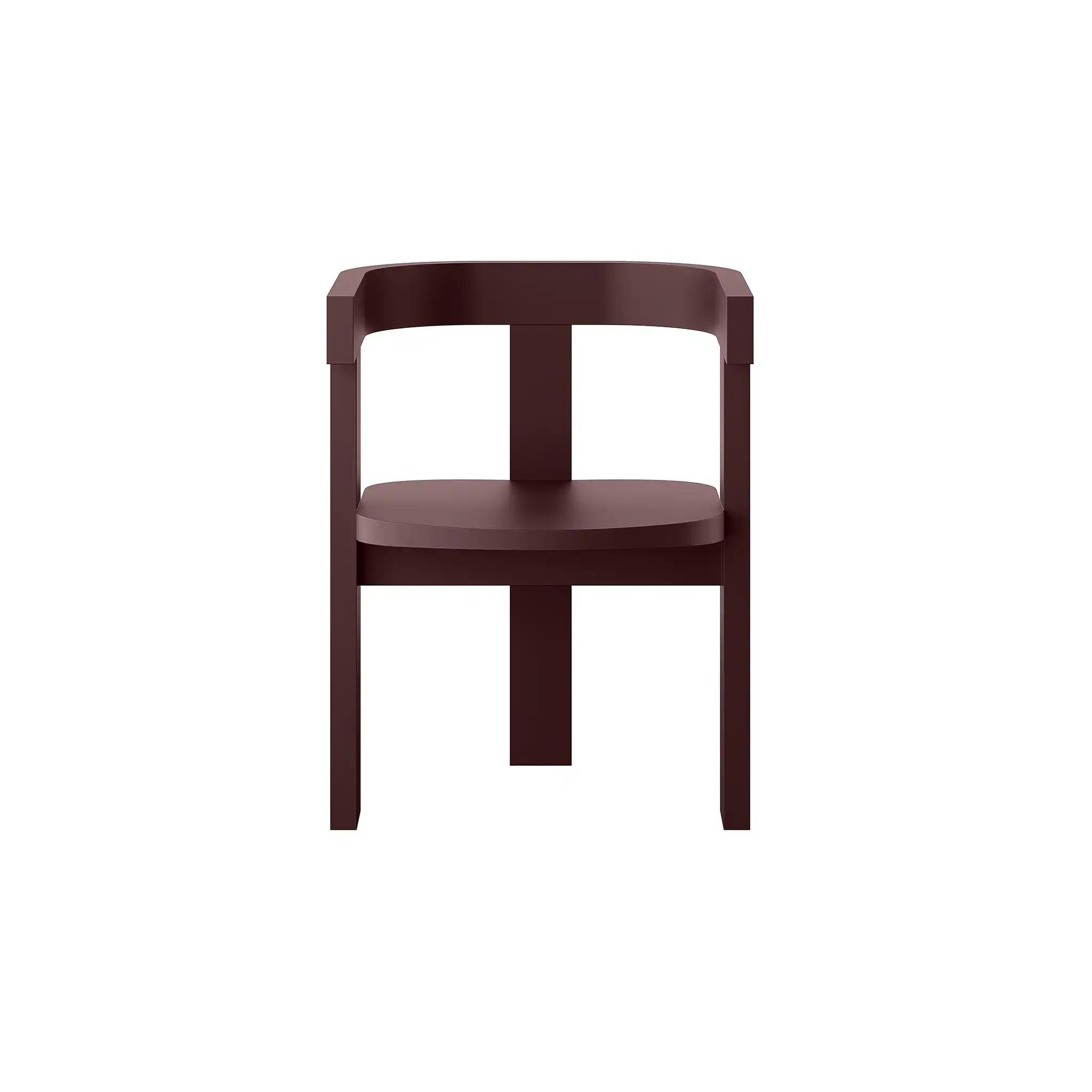 Introducing our Contemporary Rouge Noire Matte Lacquer Wood Dining Chair, a striking addition to elevate your dining experience.
Crafted with precision and finished in a bold matte lacquer, this chair exudes modern sophistication.
The distinctive