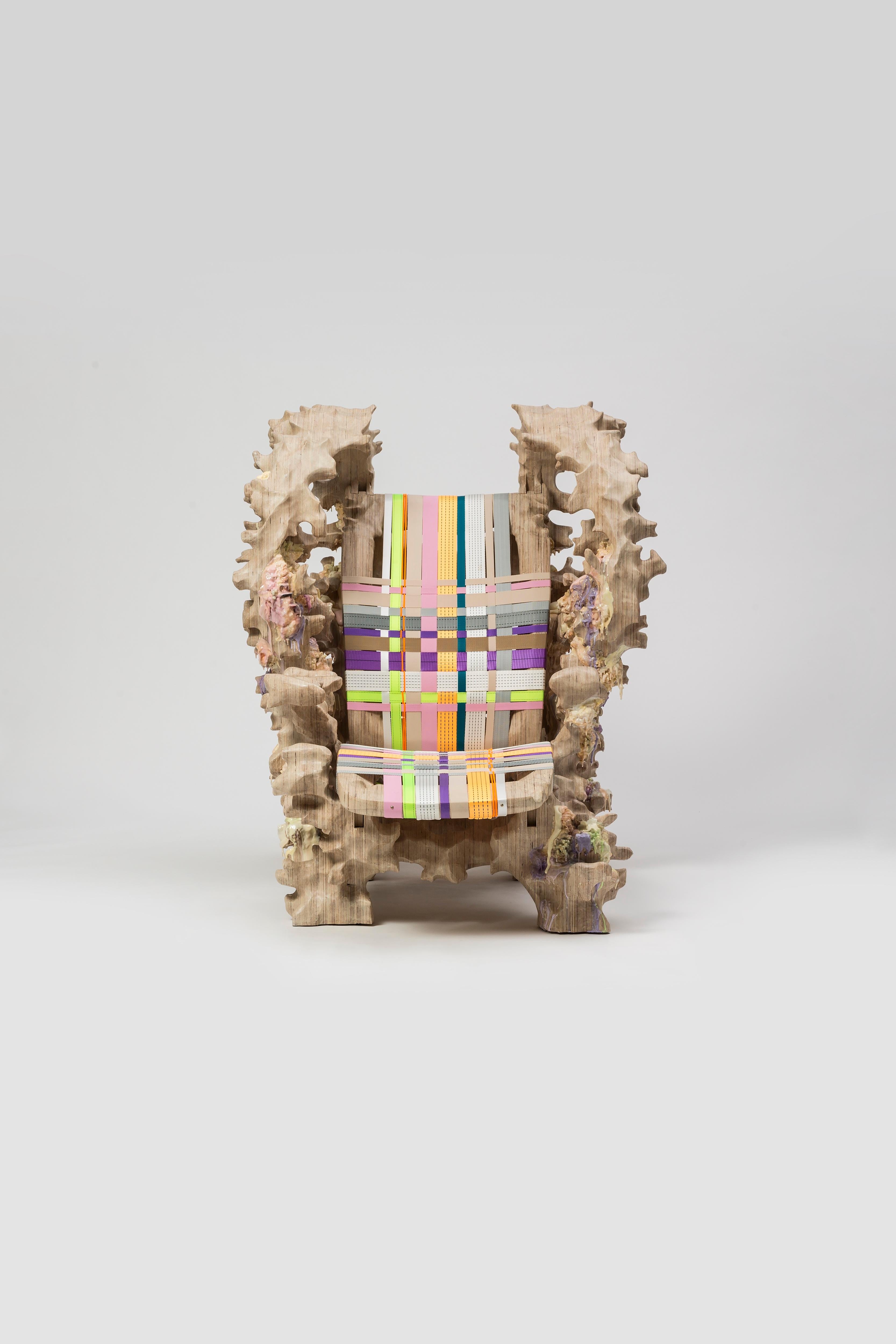 Contemporary Wood Lounge Chair von Tadeas Podracky, 
