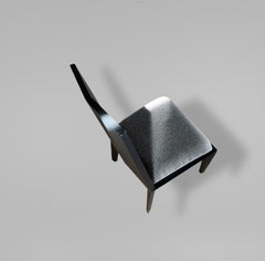 Contemporary Wood "Modern" Oak Dining Chair Parisii Collection