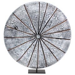 Contemporary Wood Sculpture, Parasélène Blanc