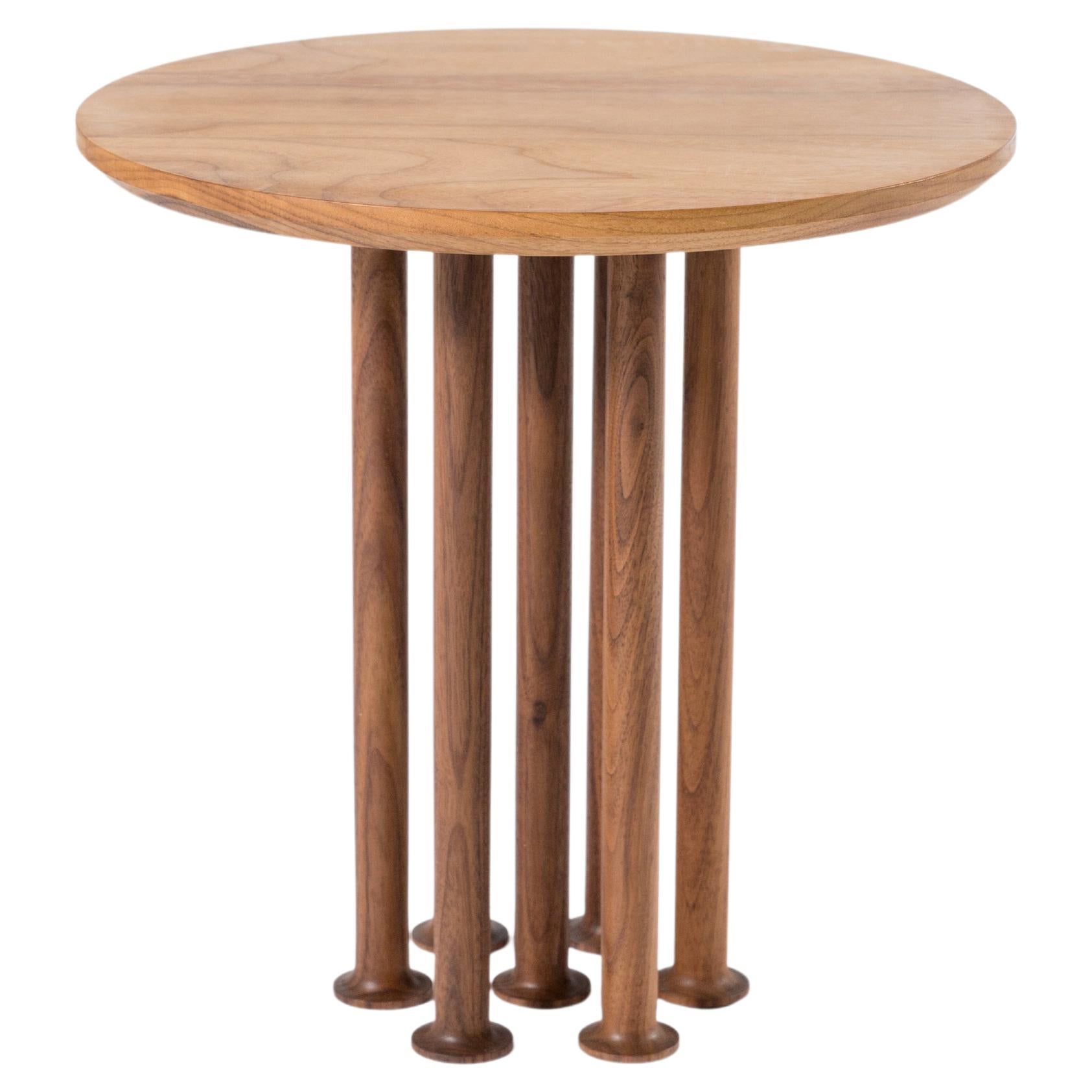 Contemporary Wood Side Table "Molinillo 007 Coffee Table" by Colección Estudio For Sale