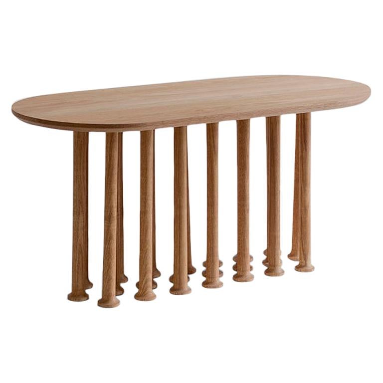 Contemporary Wood Side Table "Molinillo 022 Coffee Table" by Colección Estudio For Sale