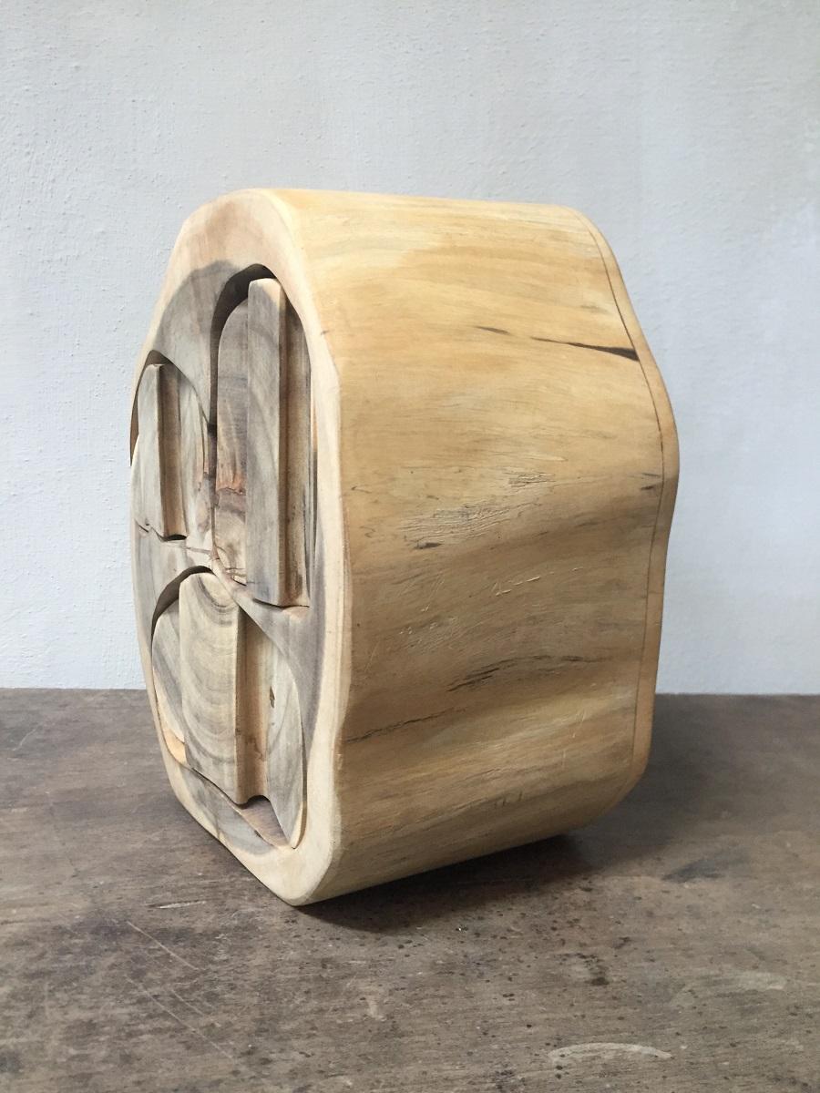 Contemporary Wood Turned Box 2