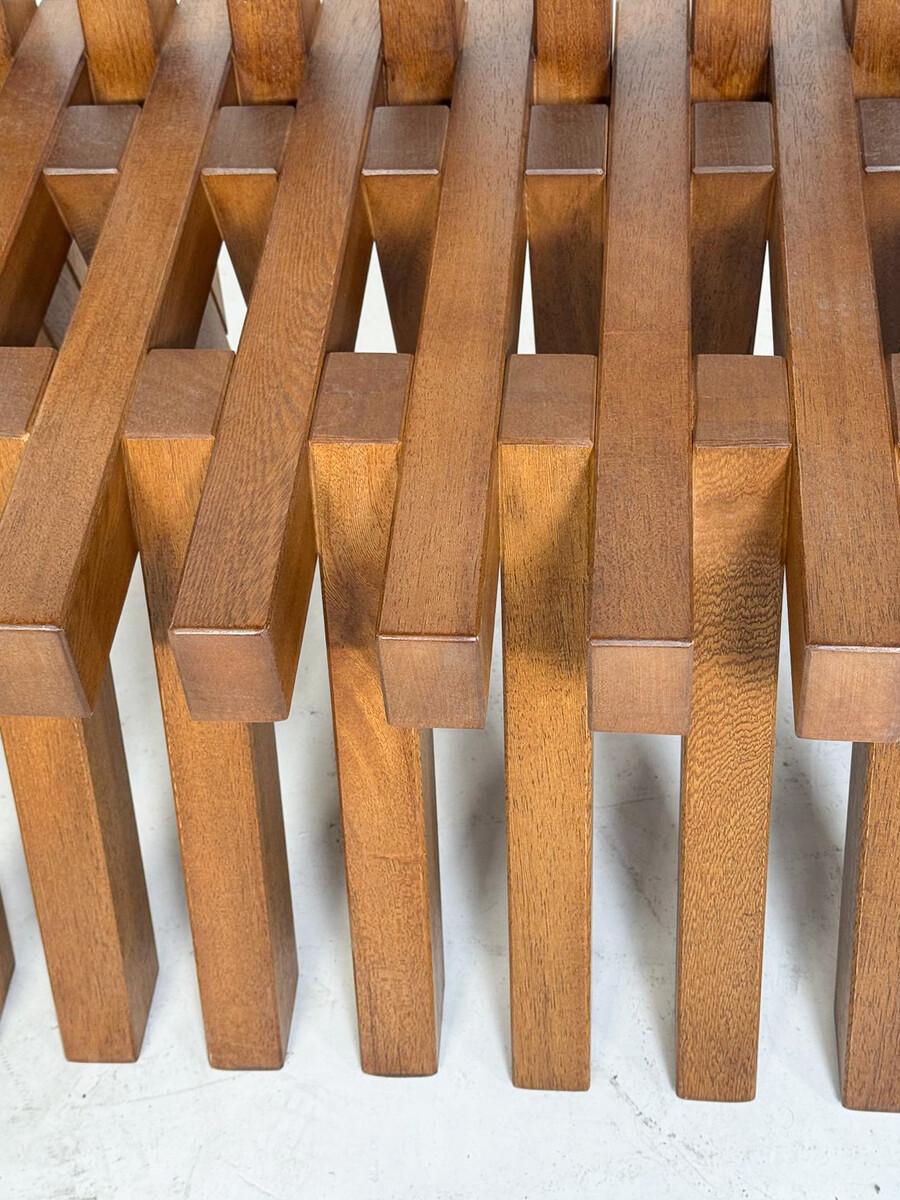 Contemporary Holzbank, Italien (21. Jahrhundert und zeitgenössisch) im Angebot