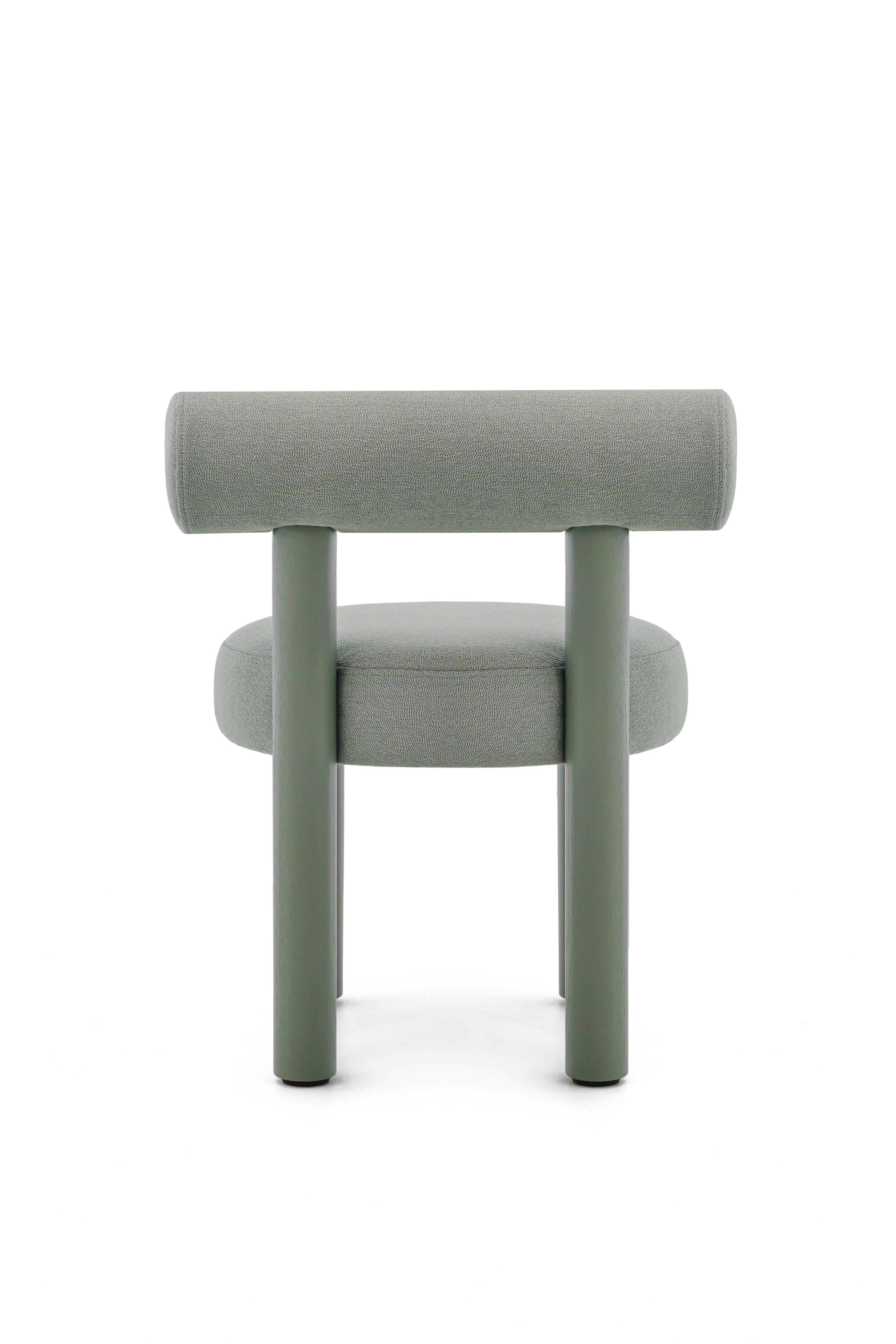 Contemporary Wooden Chair 'Gropius Cs2' by Noom, Arco Rohi Aqua For Sale 4