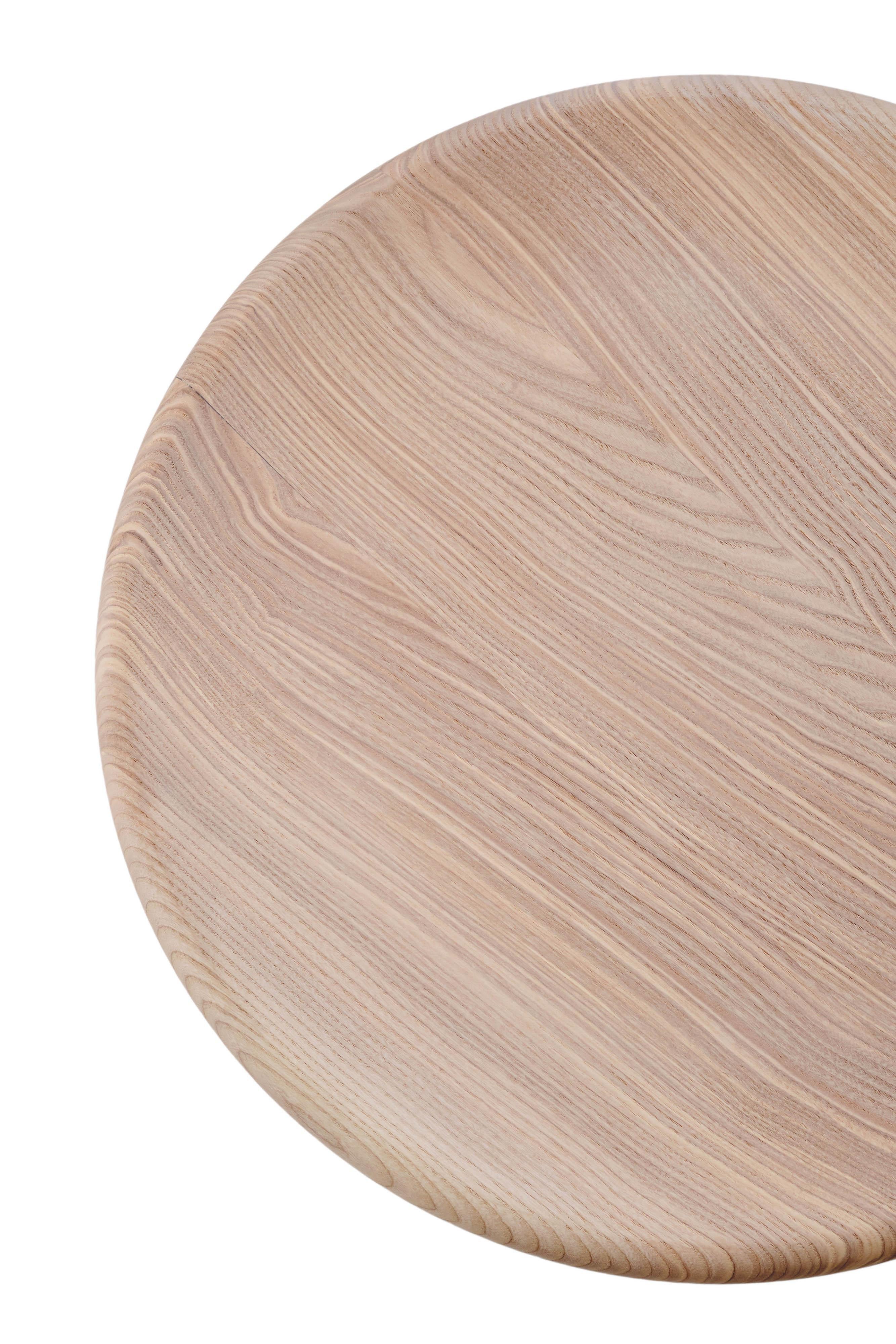 Table basse ou d'appoint contemporaine en bois 'Freyja 3' par NoOM, Noyer en vente 10