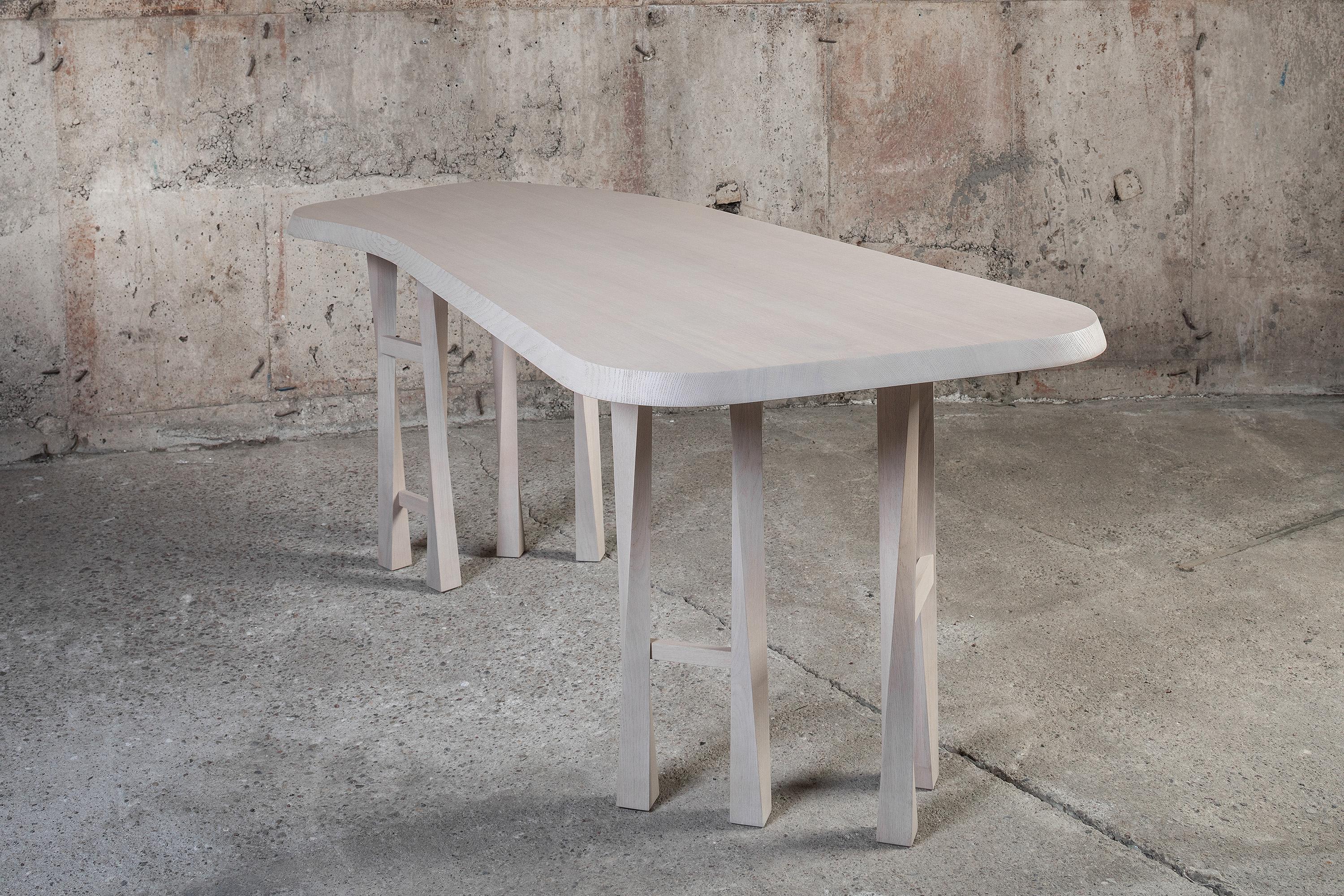 Contemporary Oak Desk - TWI Desk by Christophe Delcourt

Design: Christophe Delcourt
Material: Brushed Oak

This piece is a stunning example of designer Christophe Delcourt’s devotion to honouring materials and traditional craftsmanship, while