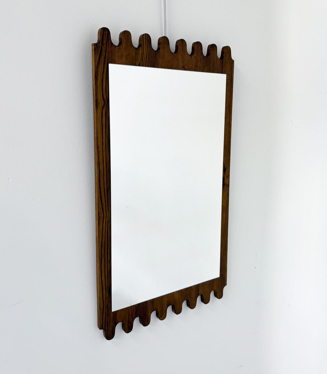 Contemporary Wooden Mirror, Italy - 2 Available
