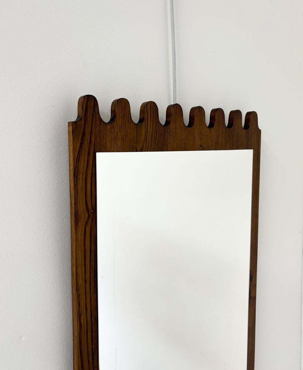 European Contemporary Wooden Mirror, Italy - 2 Available For Sale