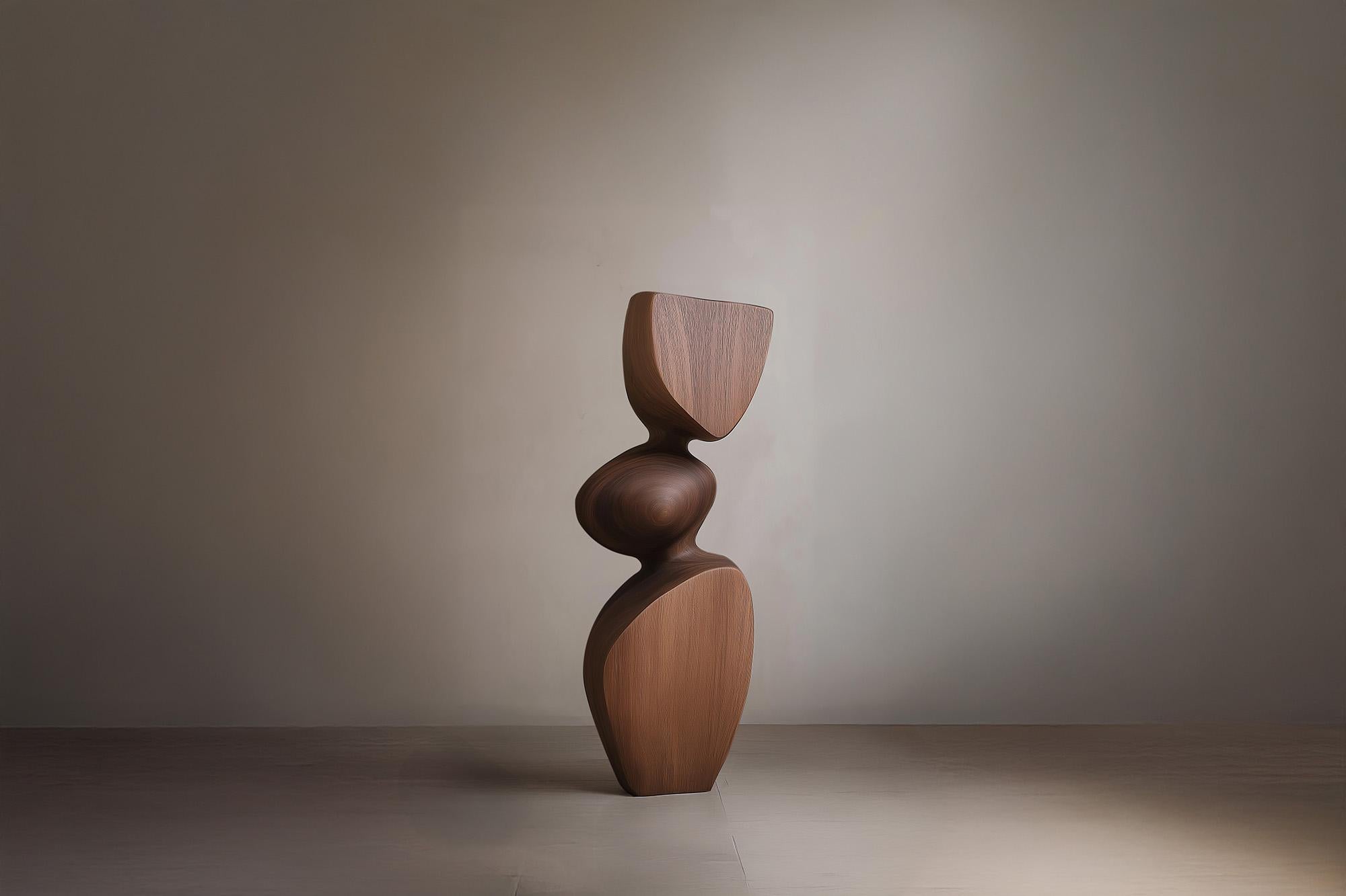 Mid-Century moderno Scultura contemporanea in legno Lull No58 - Realizzata a mano da Joel Escalona in vendita