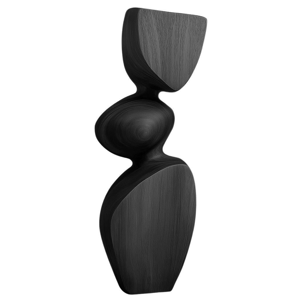 Contemporary Wooden Sculpture Lull No58 – Handcrafted by Joel Escalona