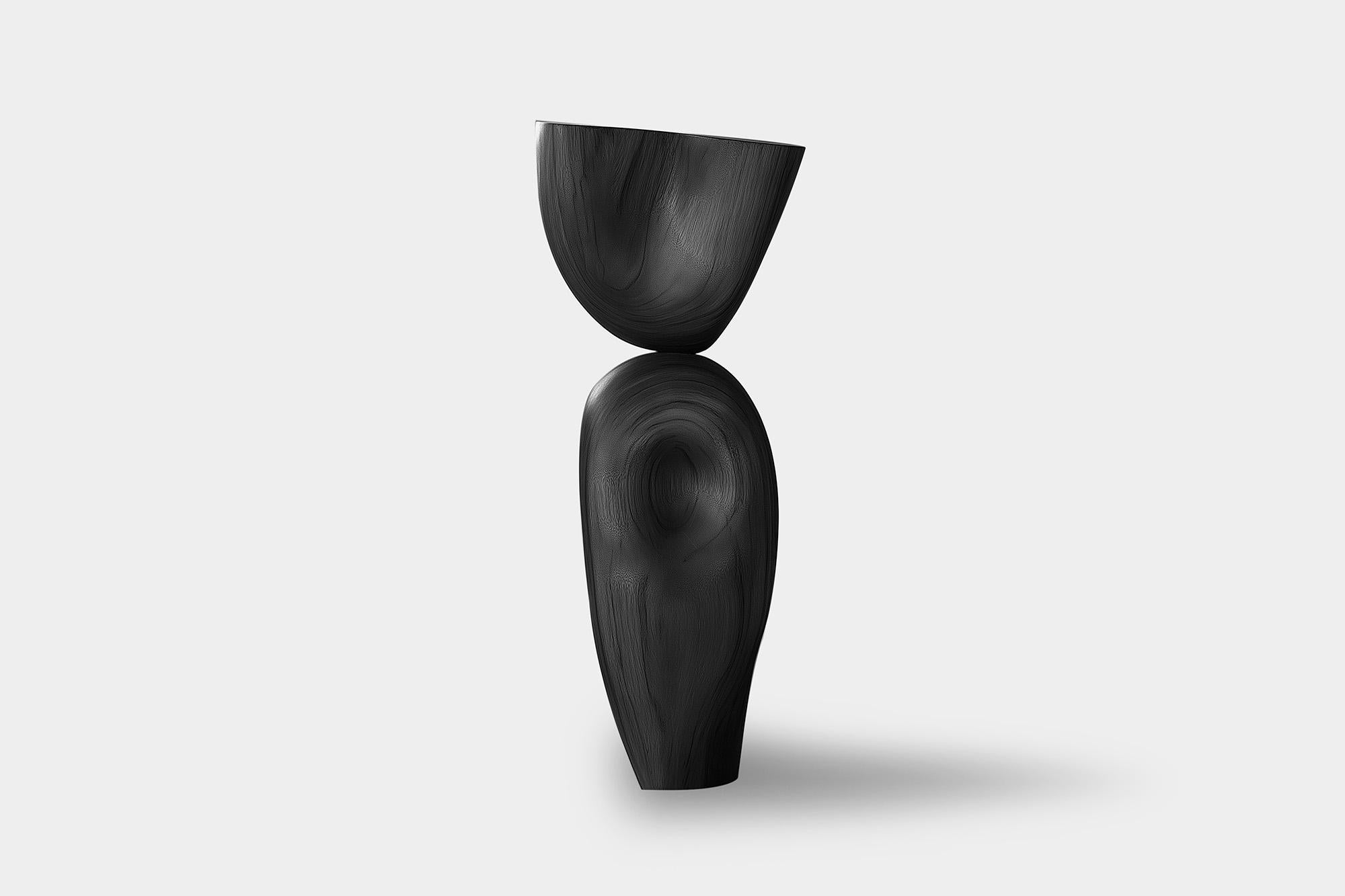 Messicano Scultura contemporanea in legno Lull No93 - Realizzata a mano da NONO per Artistics Inter in vendita