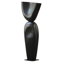Contemporary Wooden Sculpture Lull No93 - Handcrafted by NONO for Artistic Inter
