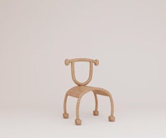 Sedia per il sorriso contemporanea in legno di Rejo Studio A