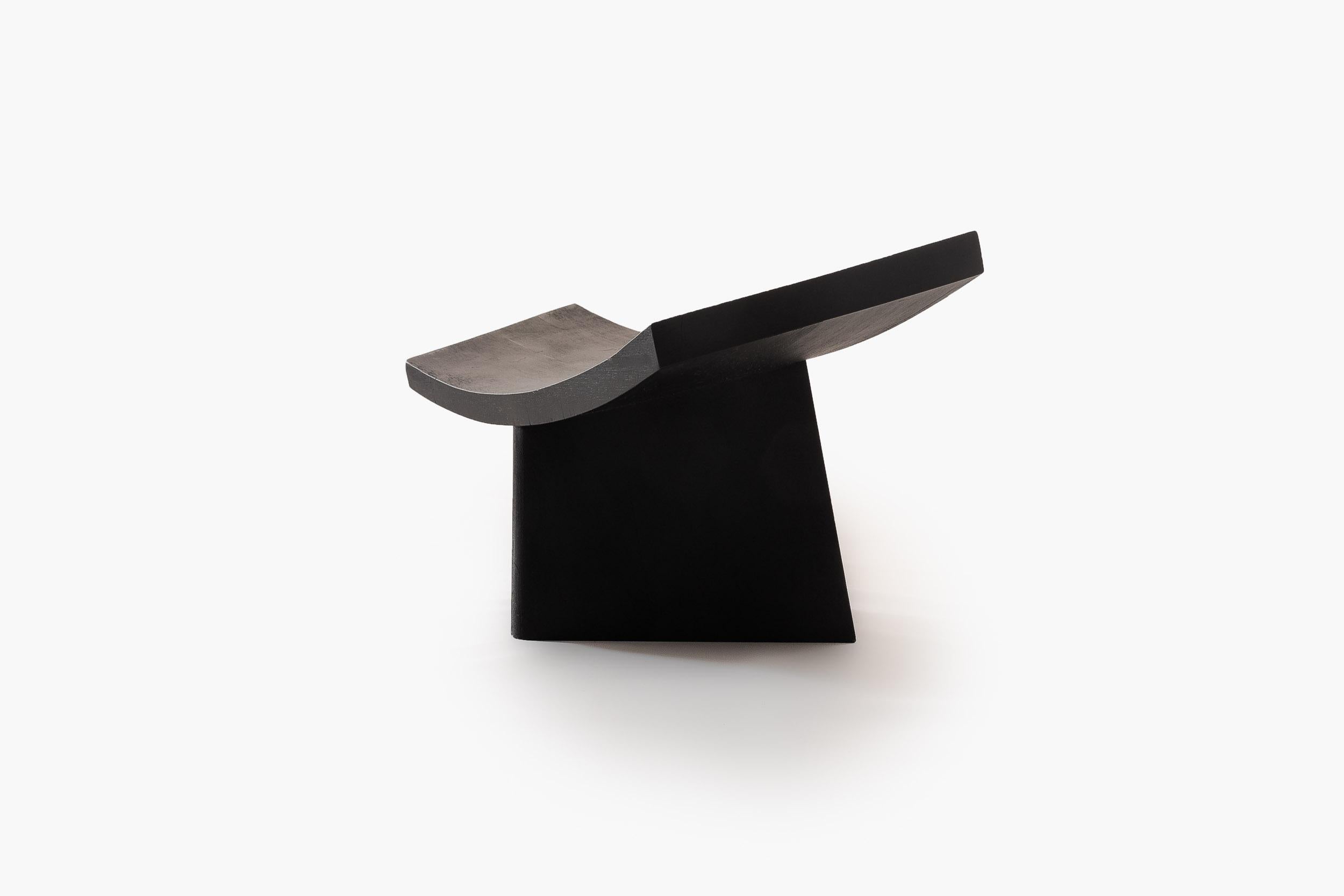 Black Stool Coba by Camilo Andres Rodriguez Marquez (aka CarmWorks)

Solid oak or cedar / Burnt wood or natural

Optional textile or leather seat can be added with an additional cost 

Suitable for outdoor use

Each piece is made to order