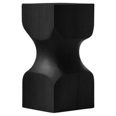 Contemporary Wooden Stool Socle No66, Designed by Joel Escalona