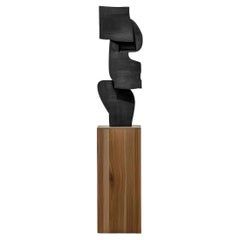 Contemporary Wooden Totem Art Unseen Force No34 Produced by NONO