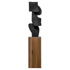 Totem d'art contemporain en bois Unseen Force No34 Produit par NONO