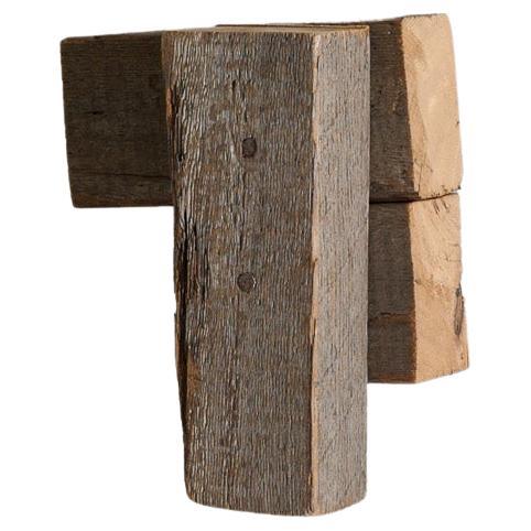 Scultura da parete in legno contemporanea di Richard Nonas Prodotto in USA 2006 in vendita