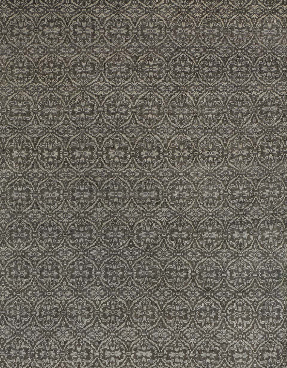 Rug and Kilim’s Contemporary Textural Rug in Tones of Gray For Sale at ...