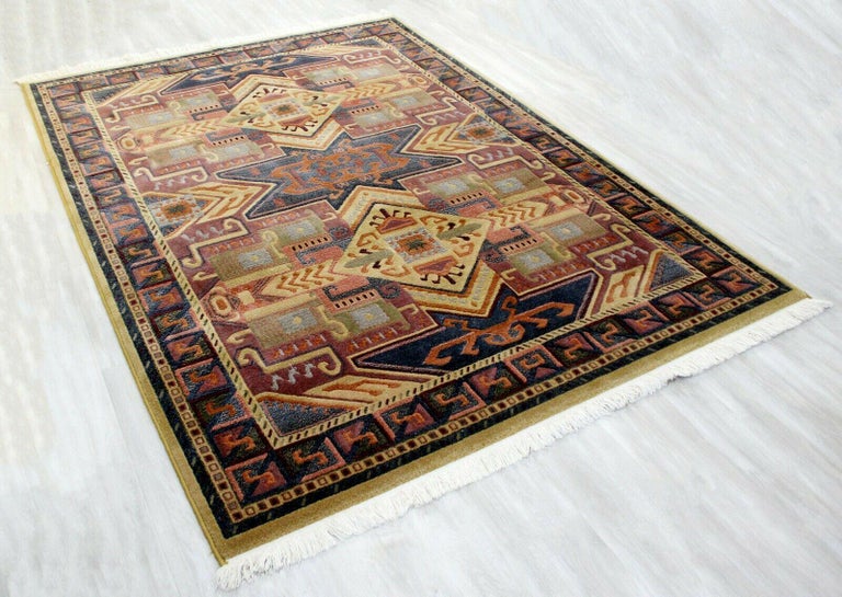 For your consideration is a gorgeous, Mirage area rug or carpet, circa 1990s. In excellent condition. The dimensions are 93