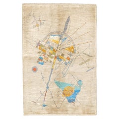 Contemporary Wool Rug 4'1" x 6'0"