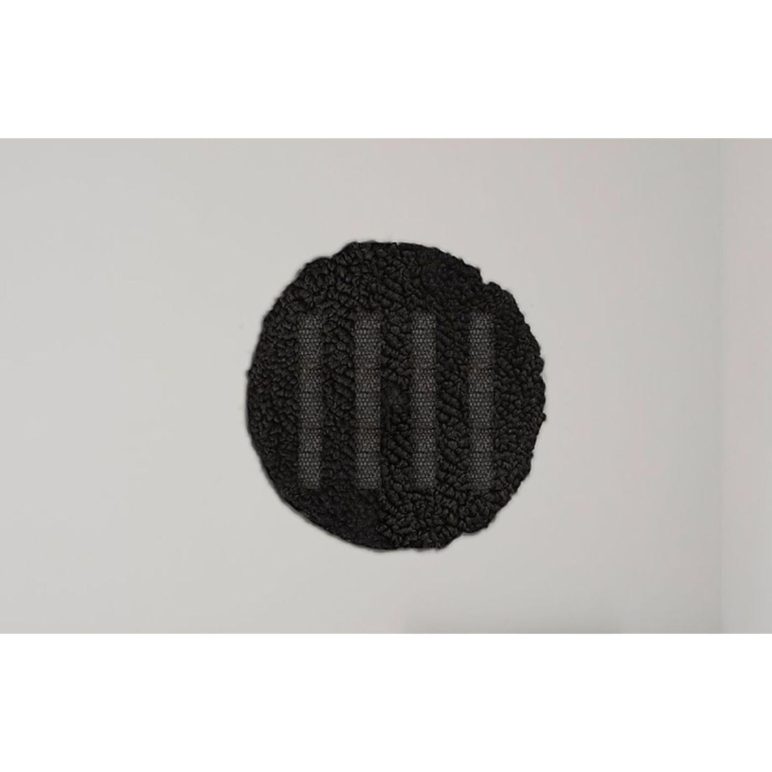 Contemporary tapestry by FAINA
Design: Victoriya Yakusha
Material: Wool
Dimensions: Diameter 100 x 4 cm

In search of new-old design messages, Victoria Yakusha conducted a study of the daily traditions of our ancestors. The times of Trypillia and