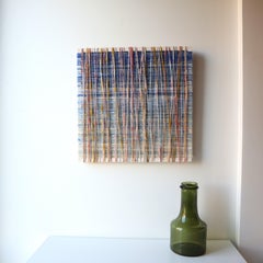 Contemporary Woolen Art Work - Abstract Woolen Wall Object