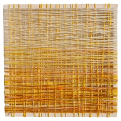 Contemporary Woolen Art Work - Abstract Woolen Wall Object