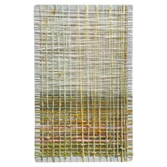 Contemporary Woolen Art Work - Abstraktes Wandobjekt aus Wolle