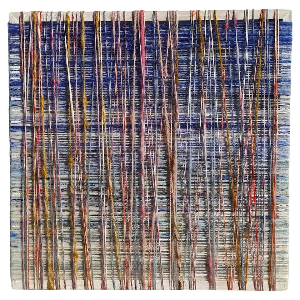 Momo Wave, Small textile fibre wall object at 1stDibs | momo spin