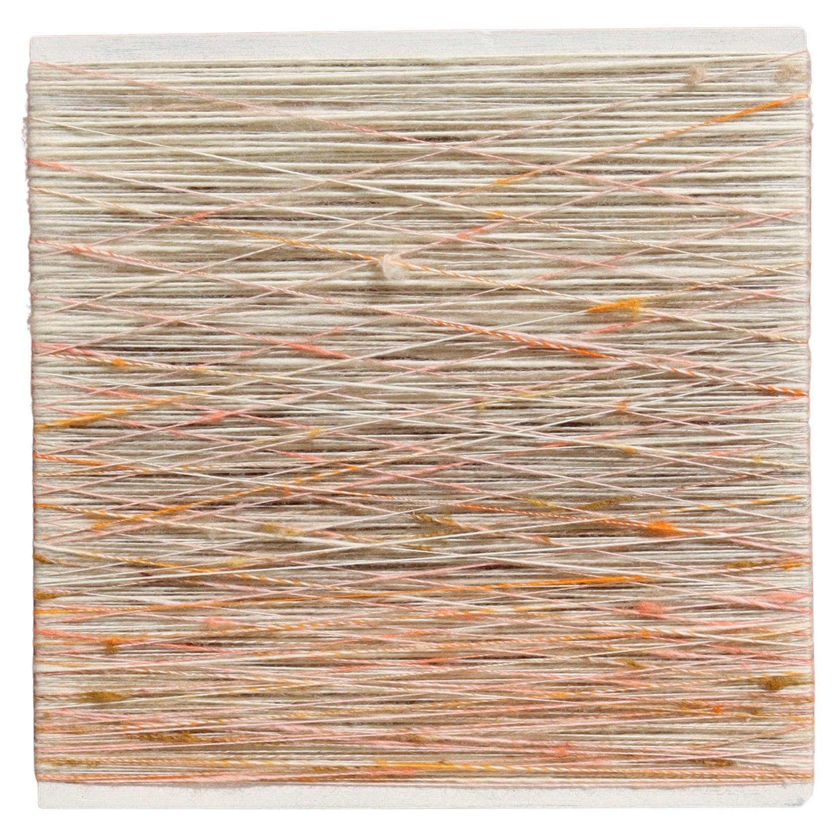 Contemporary Woolen Art Work - Abstraktes Wandobjekt aus Wolle