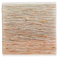 Contemporary Woolen Art Work - Abstraktes Wandobjekt aus Wolle