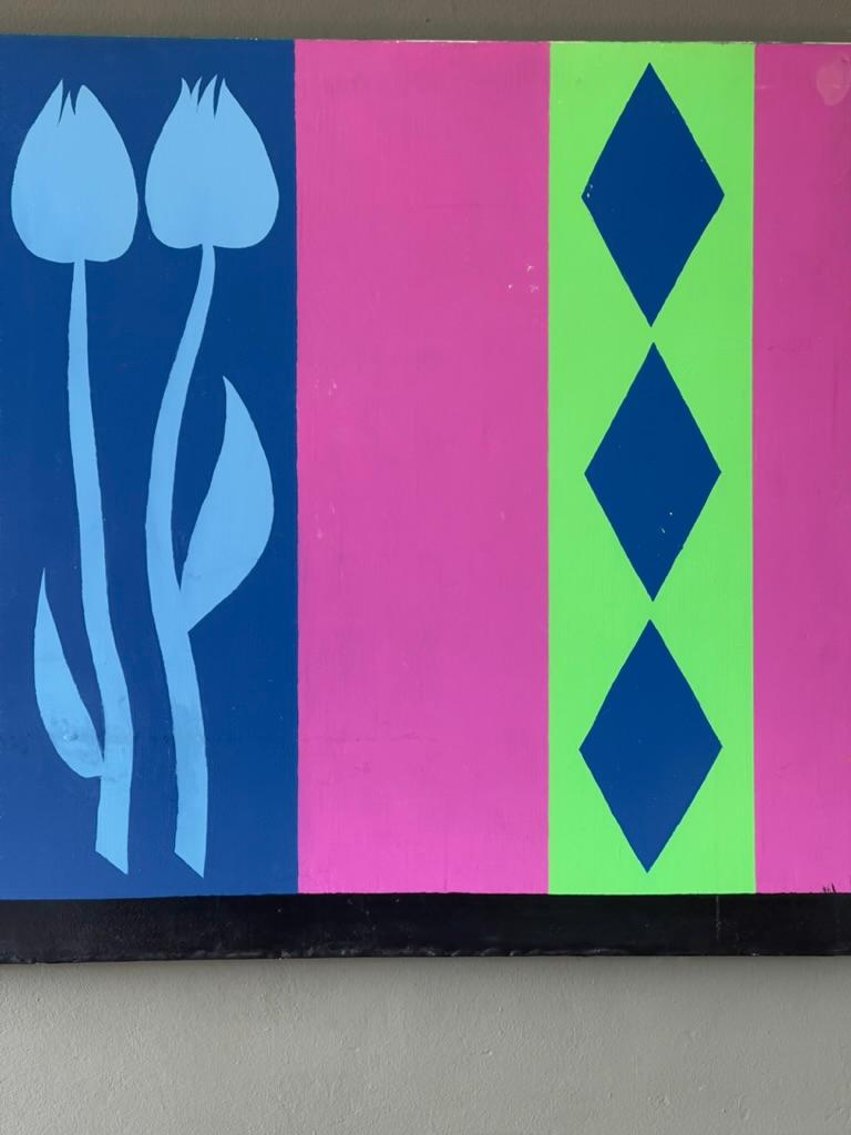Obra contemporánea de Poul Gernes, decoración del Hotel Trouville, Dinamarca 1988 en venta 11