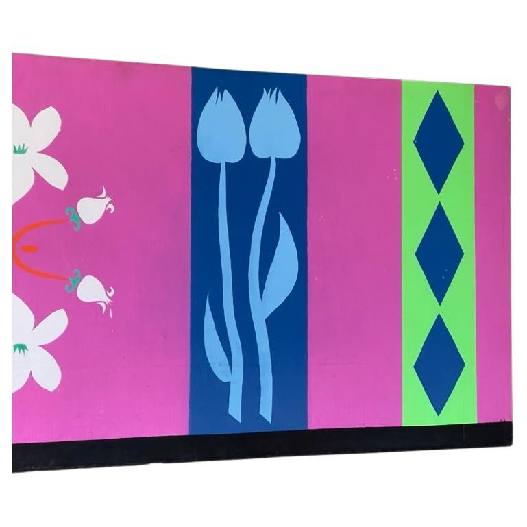 Contemporary Work of Poul Gernes, a Decoration of Hotel Trouville, Denmark, 1988