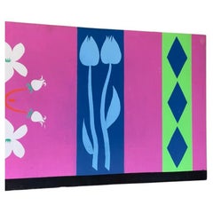 Contemporary Work of Poul Gernes, a Decoration of Hotel Trouville, Denmark, 1988