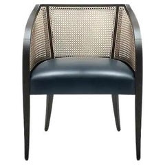 Contemporary Woven Cane Dining Chair