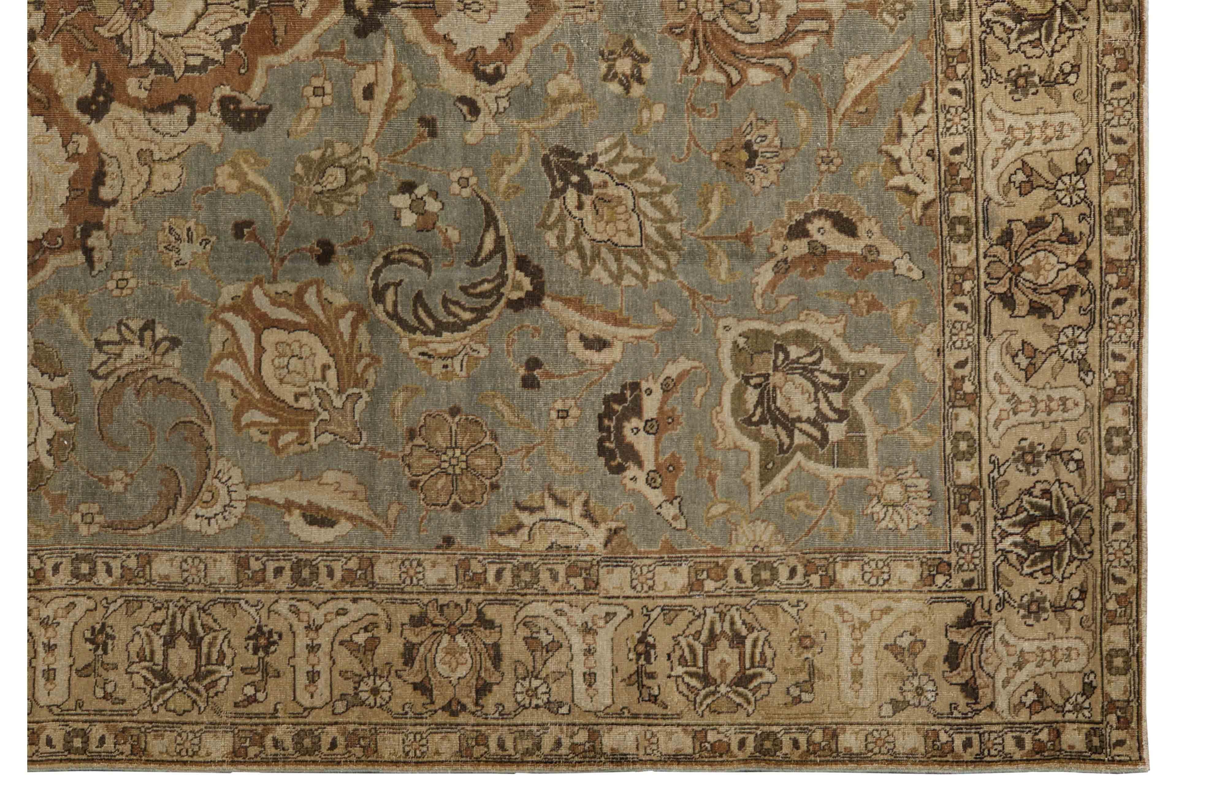 Zeitgenössischer gewebter Wollteppich, 7 ft × 11 ft, natürliche Wolltöne im Zustand „Hervorragend“ im Angebot in Dallas, TX