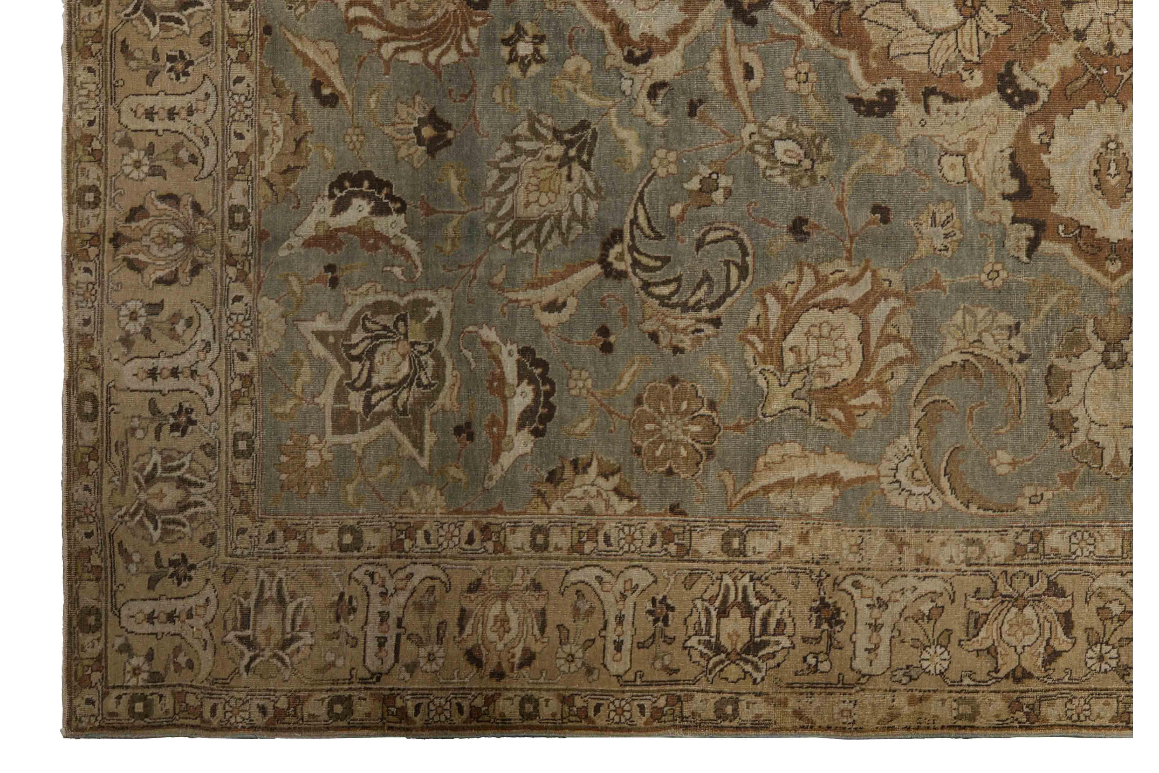 Zeitgenössischer gewebter Wollteppich, 7 ft × 11 ft, natürliche Wolltöne (20. Jahrhundert) im Angebot