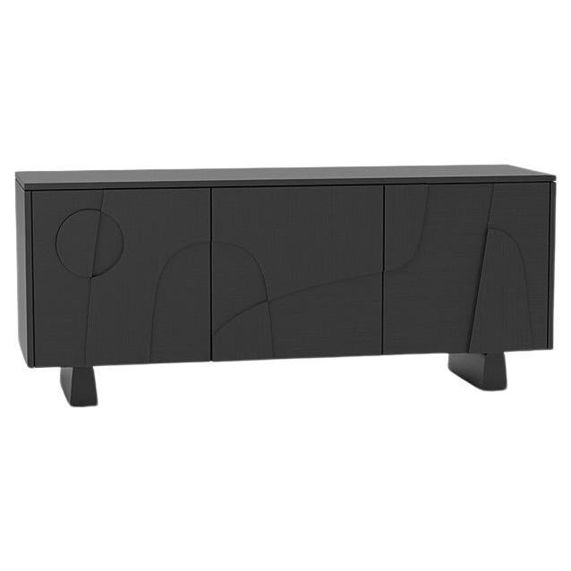 Contemporary 'Wynwood' 3 Sideboard by Man of Parts, Short Legs, Nude