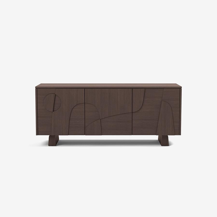 XXIe siècle et contemporain Buffet contemporain 'Wynwood' 3 par Man of Parts, pieds courts, Oak Nude en vente