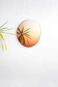 Contemporary Yellow Mirror, Off Round Hue #1 by Sabine Marcelis