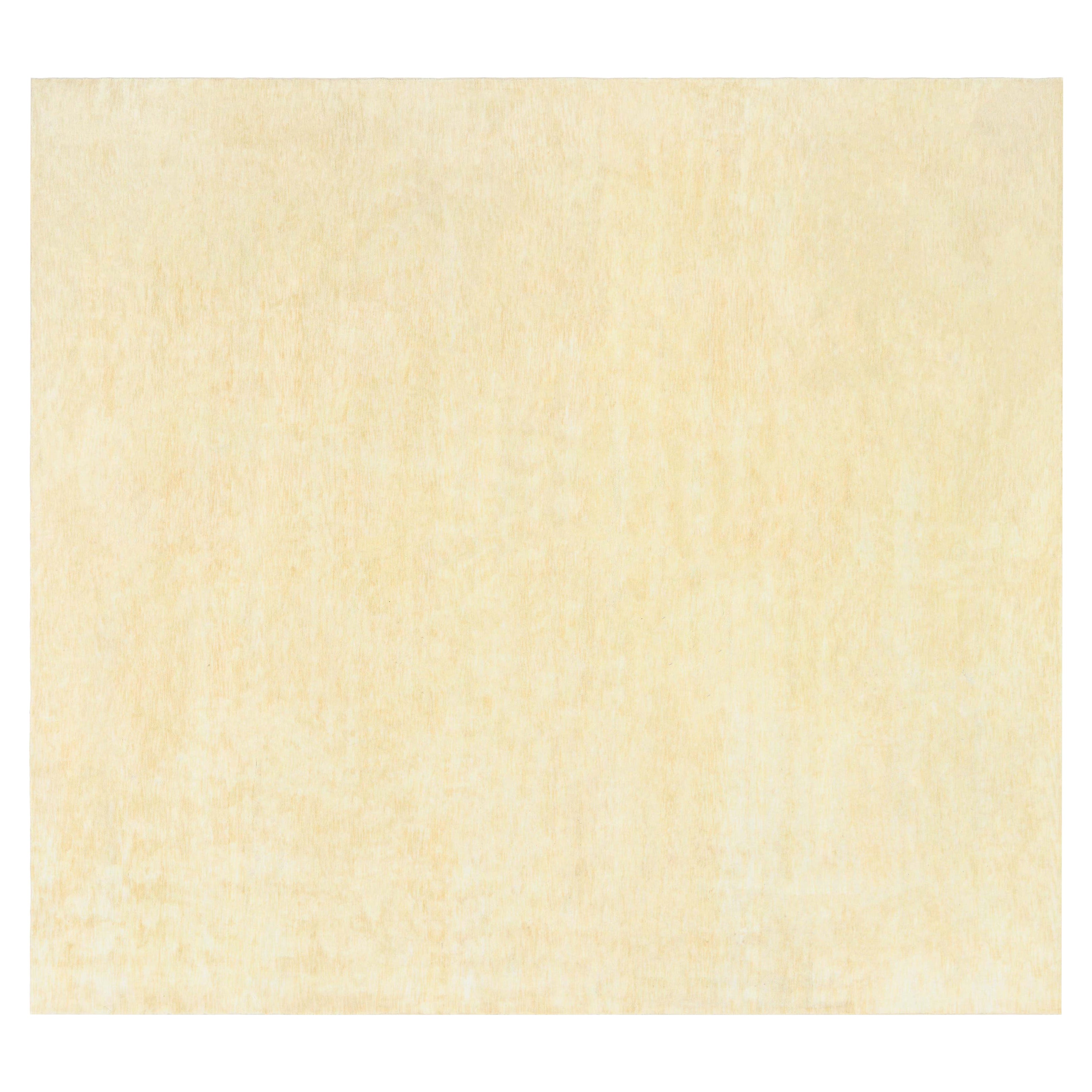 Tappeto contemporaneo giallo in seta annodato a mano di Doris Leslie Blau in vendita