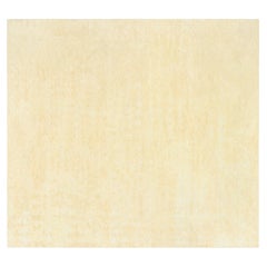 Contemporary Yellow Silk Hand Knotted Rug by Doris Leslie Blau