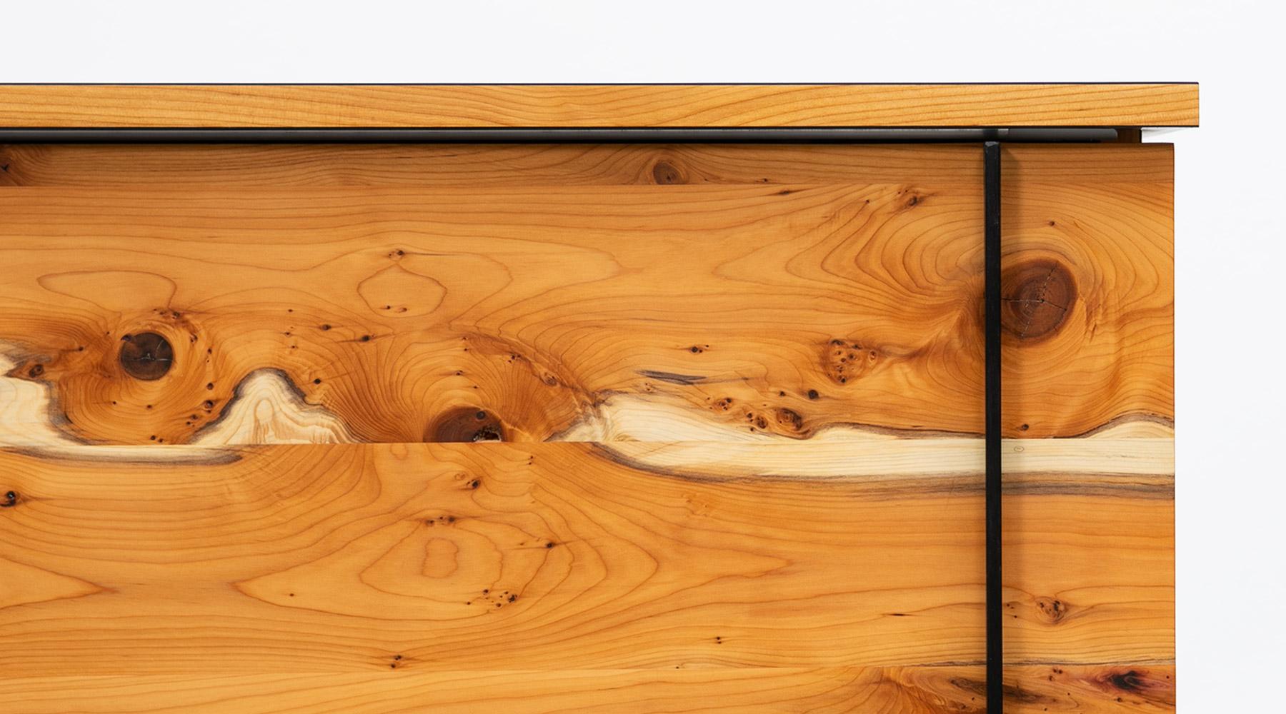 Contemporary Yew Sideboard by Johannes Hock 4