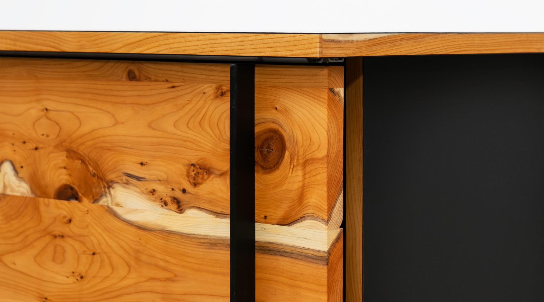 Contemporary Yew Sideboard by Johannes Hock 5